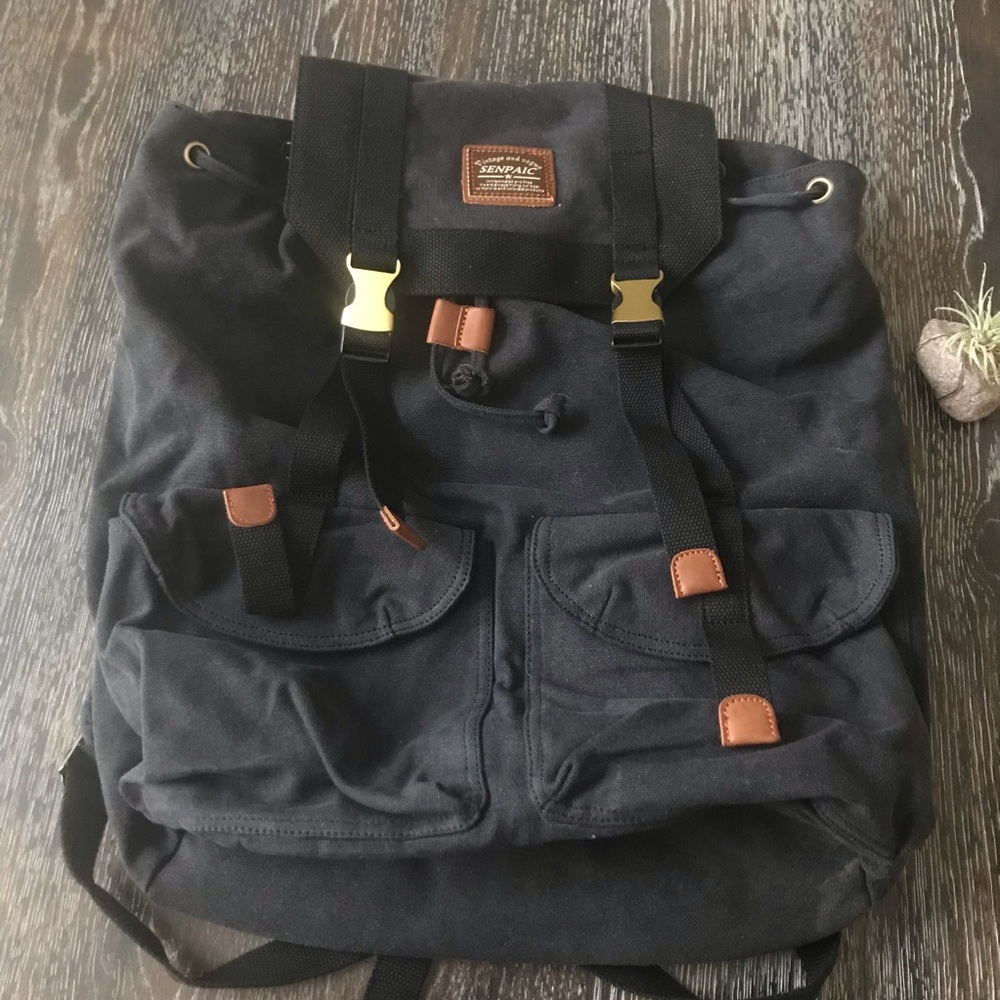 SOLD Canvas rucksack